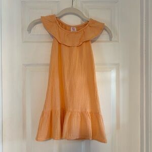 NWOT Wonder Nation Peach Ruffle Dress Size 4t